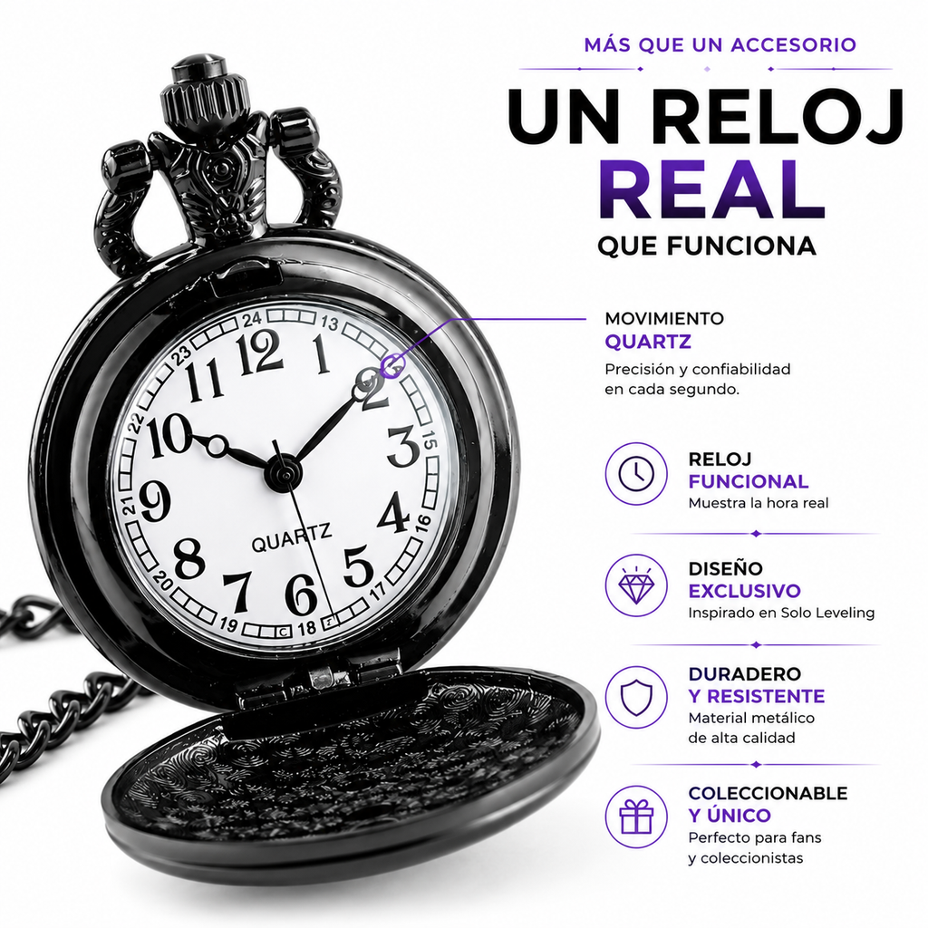 Reloj de bolsillo de Solo Leveling
